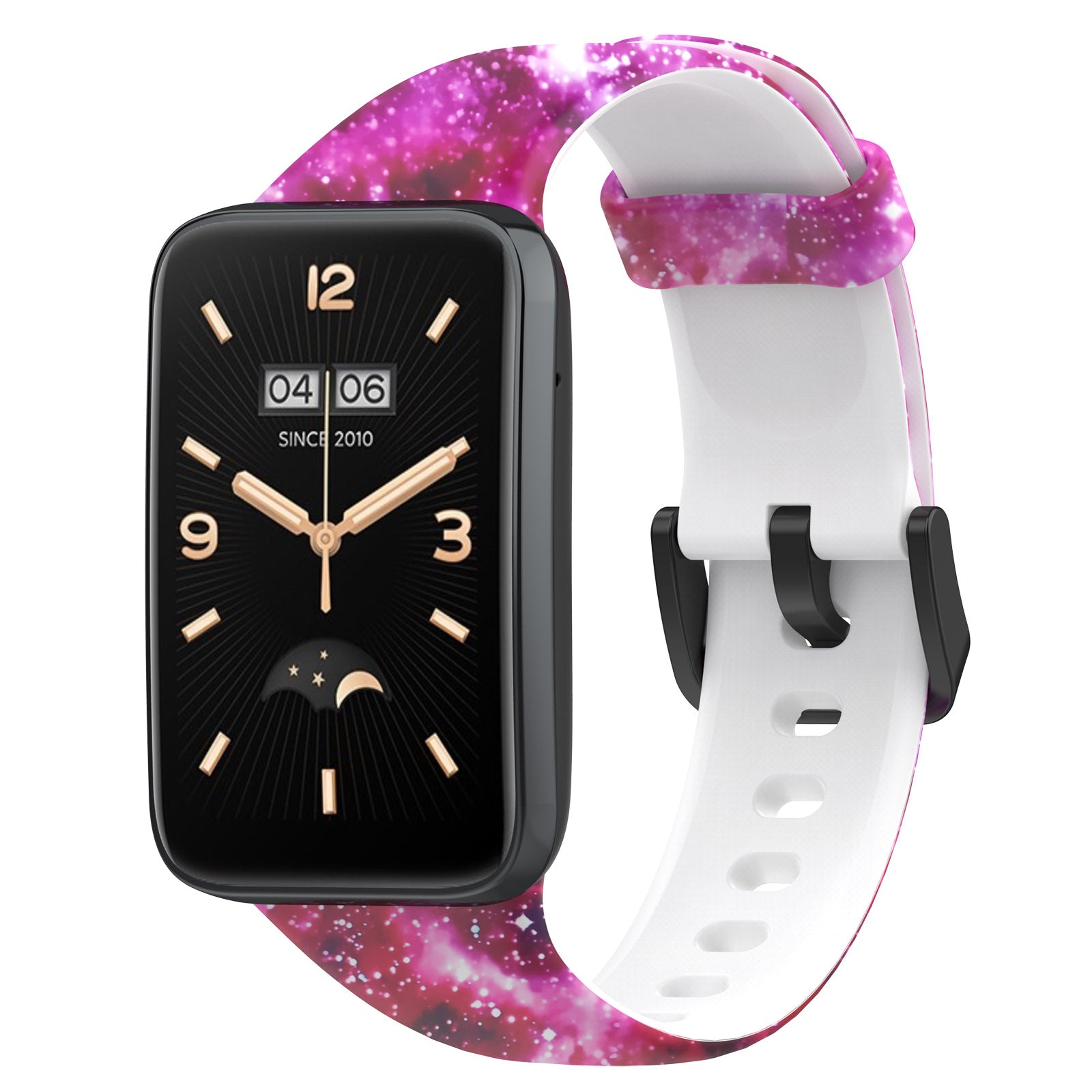 For Xiaomi Mi Band 7 Pro Sport Band Soft Silicone Pattern Printing Replacement Wristband Standard Size