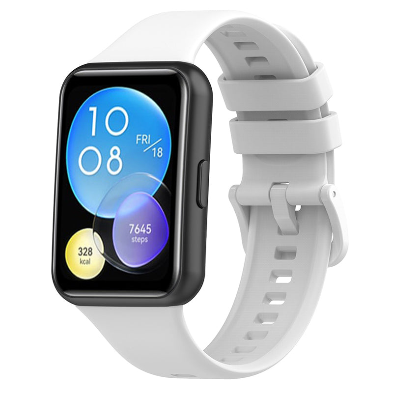For Huawei Watch Fit 2 Fit 2 Active Classic Elegant Silicone Watch Strap Soft Sport Replacement Watch Band