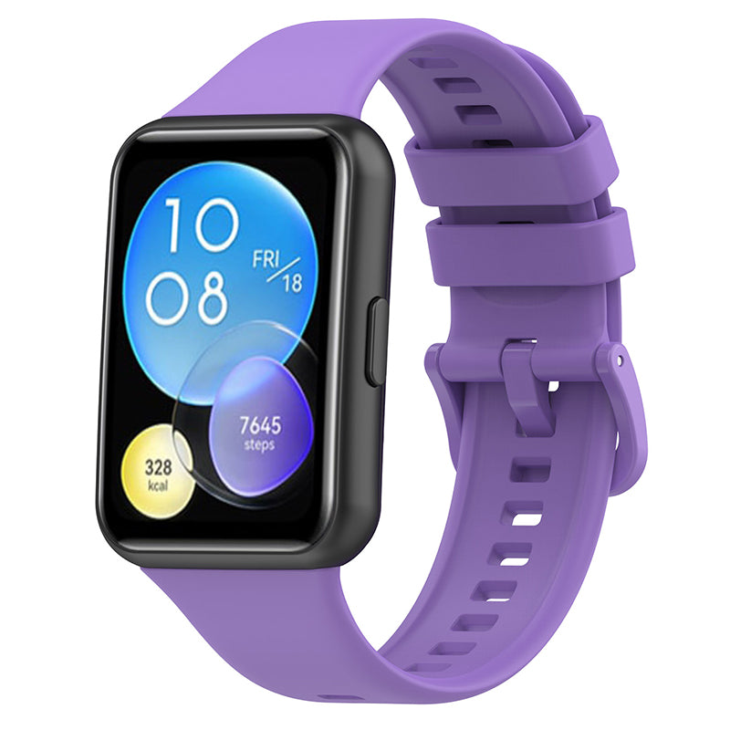 For Huawei Watch Fit 2 Fit 2 Active Classic Elegant Silicone Watch Strap Soft Sport Replacement Watch Band