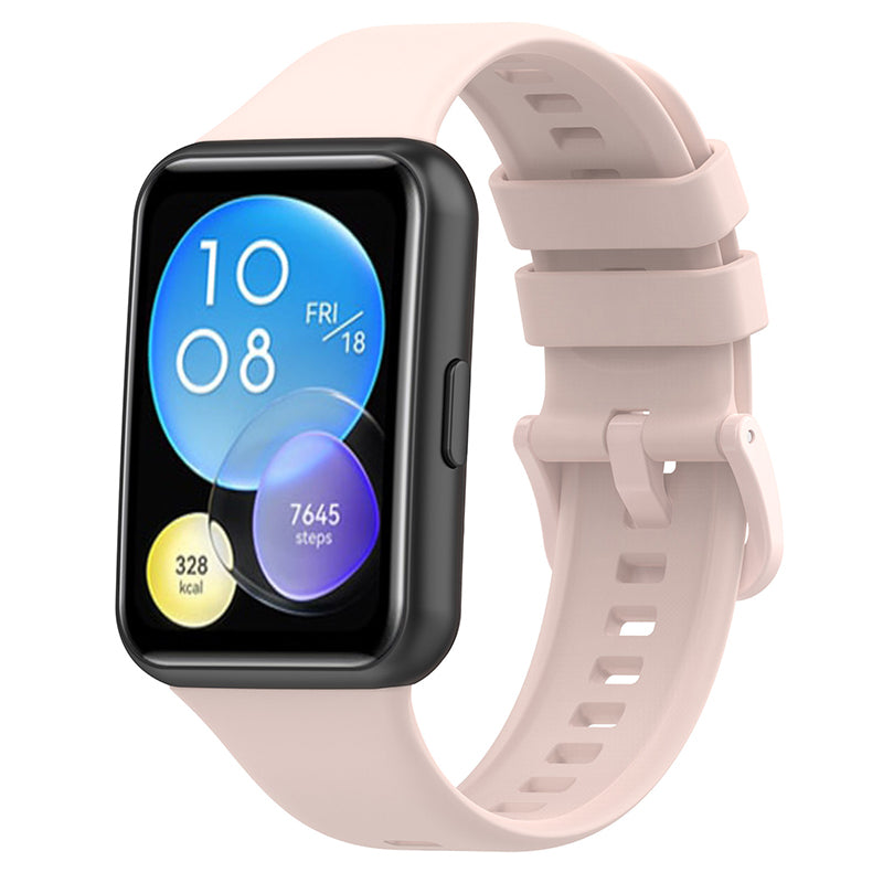 For Huawei Watch Fit 2 Fit 2 Active Classic Elegant Silicone Watch Strap Soft Sport Replacement Watch Band