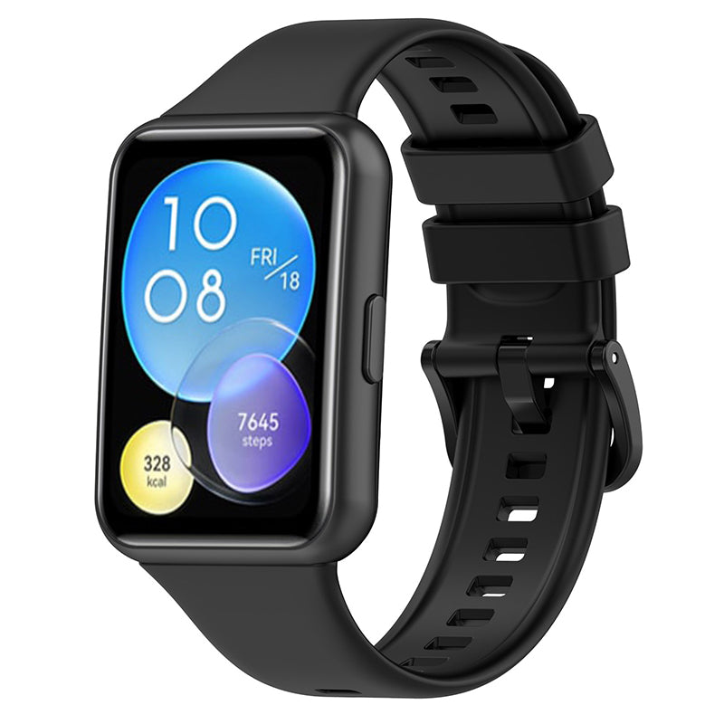 For Huawei Watch Fit 2 Fit 2 Active Classic Elegant Silicone Watch Strap Soft Sport Replacement Watch Band