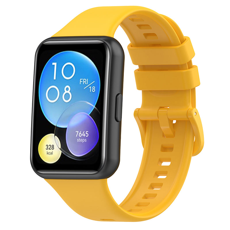 For Huawei Watch Fit 2 Fit 2 Active Classic Elegant Silicone Watch Strap Soft Sport Replacement Watch Band