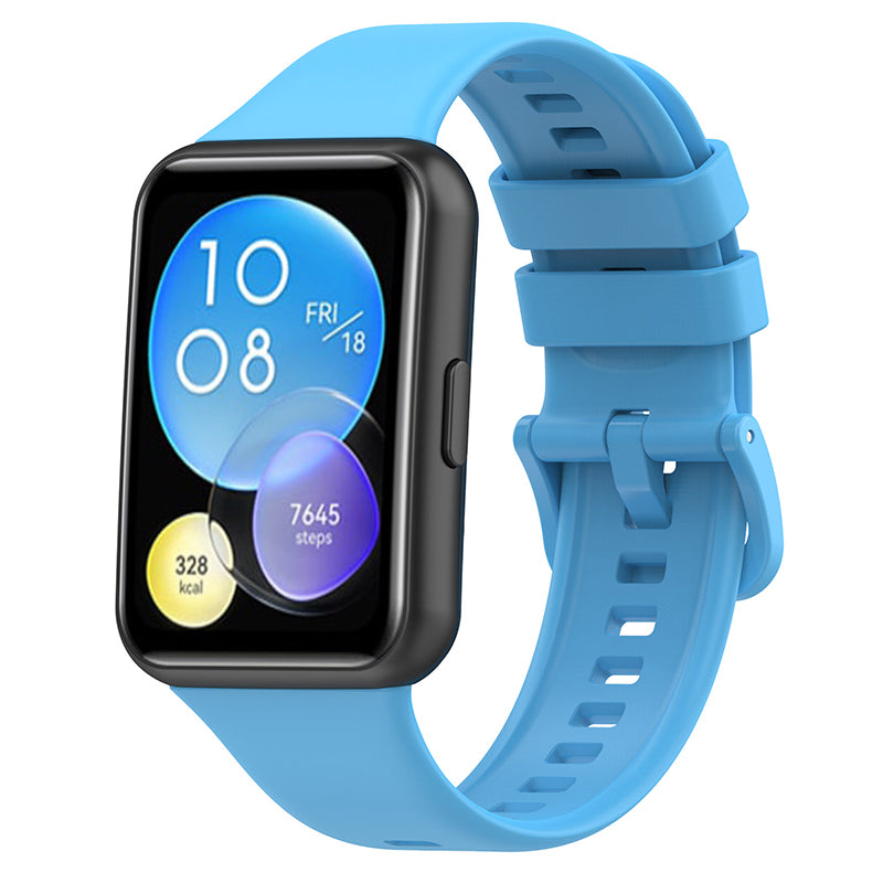 For Huawei Watch Fit 2 Fit 2 Active Classic Elegant Silicone Watch Strap Soft Sport Replacement Watch Band