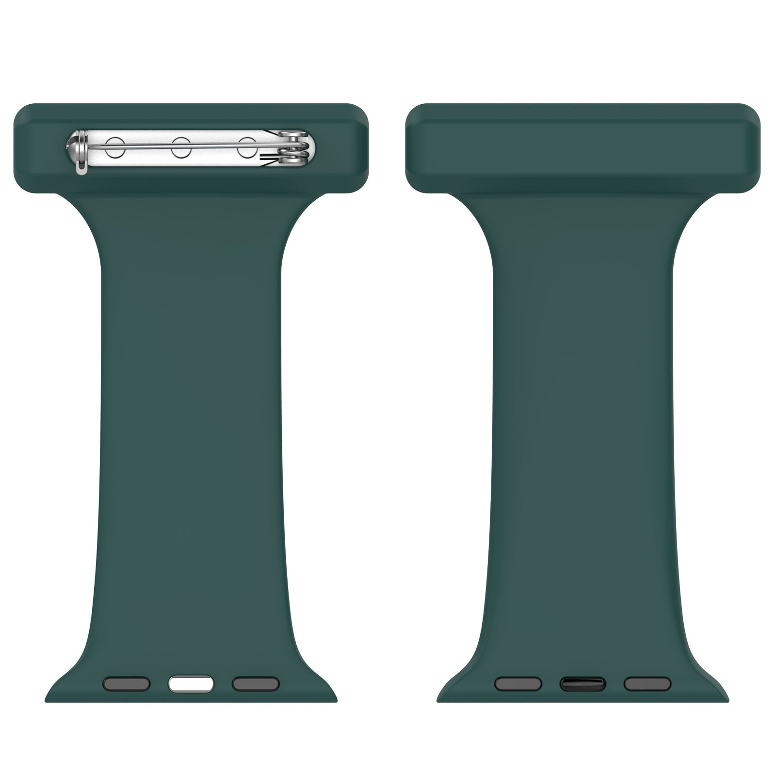 For Apple Apple Watch 9 8 7 41mm 6 5 4 SE SE (2022) SE (2023) 40mm 3 2 1 38mm Doctor Nurse Watch Band Silicone Strap Hanging Buckle