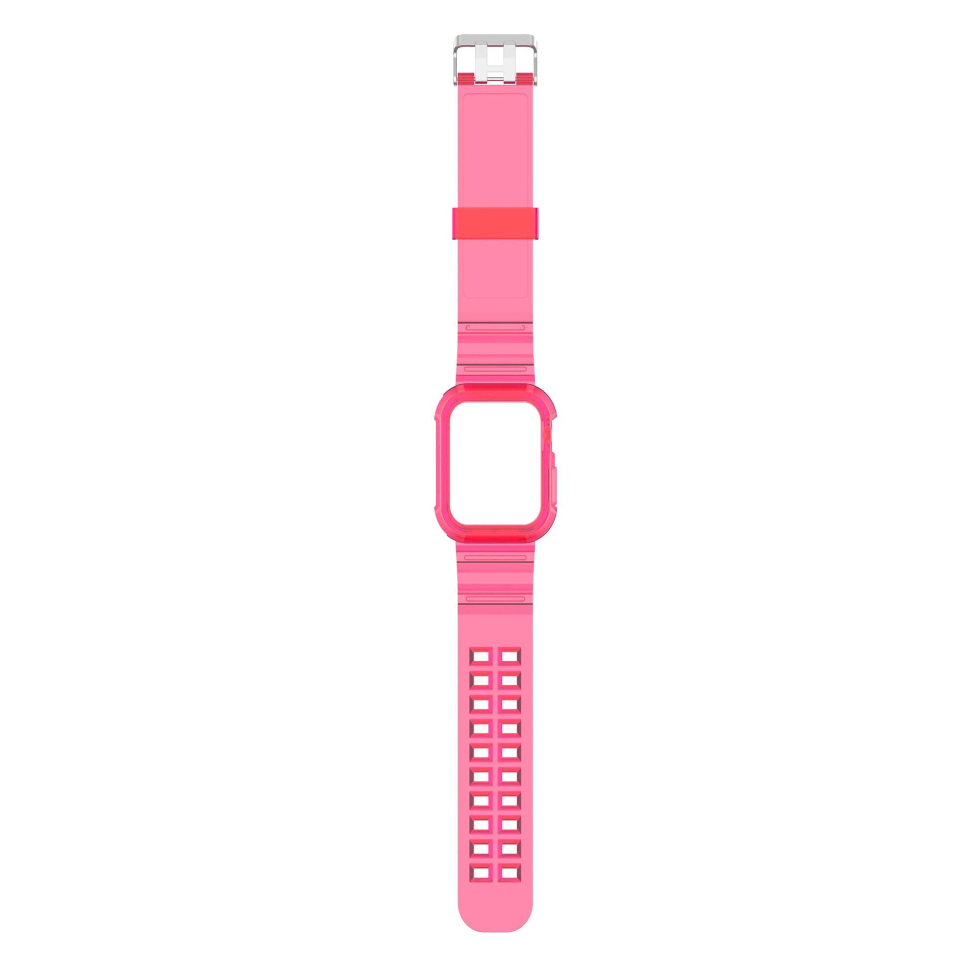 For Apple Watch Series 8 7 45mm 6 5 4 SE SE (2022) 44mm 3 2 1 42mm Integrated Watch Case Adjustable Watch Strap