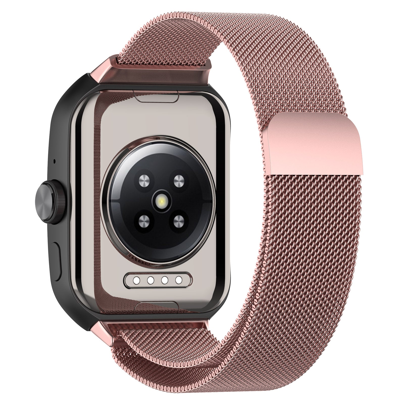For Oppo Watch 3 Metal Milanese Adjustable Watch Band Breathable Mesh Strap Replacement Wrist Band