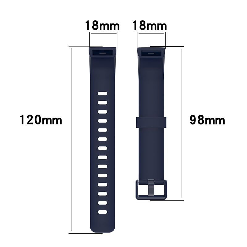 For Realme Band Sport Silicone Watch Strap 18mm Replacement Band Bracelet with Colorful Buckle