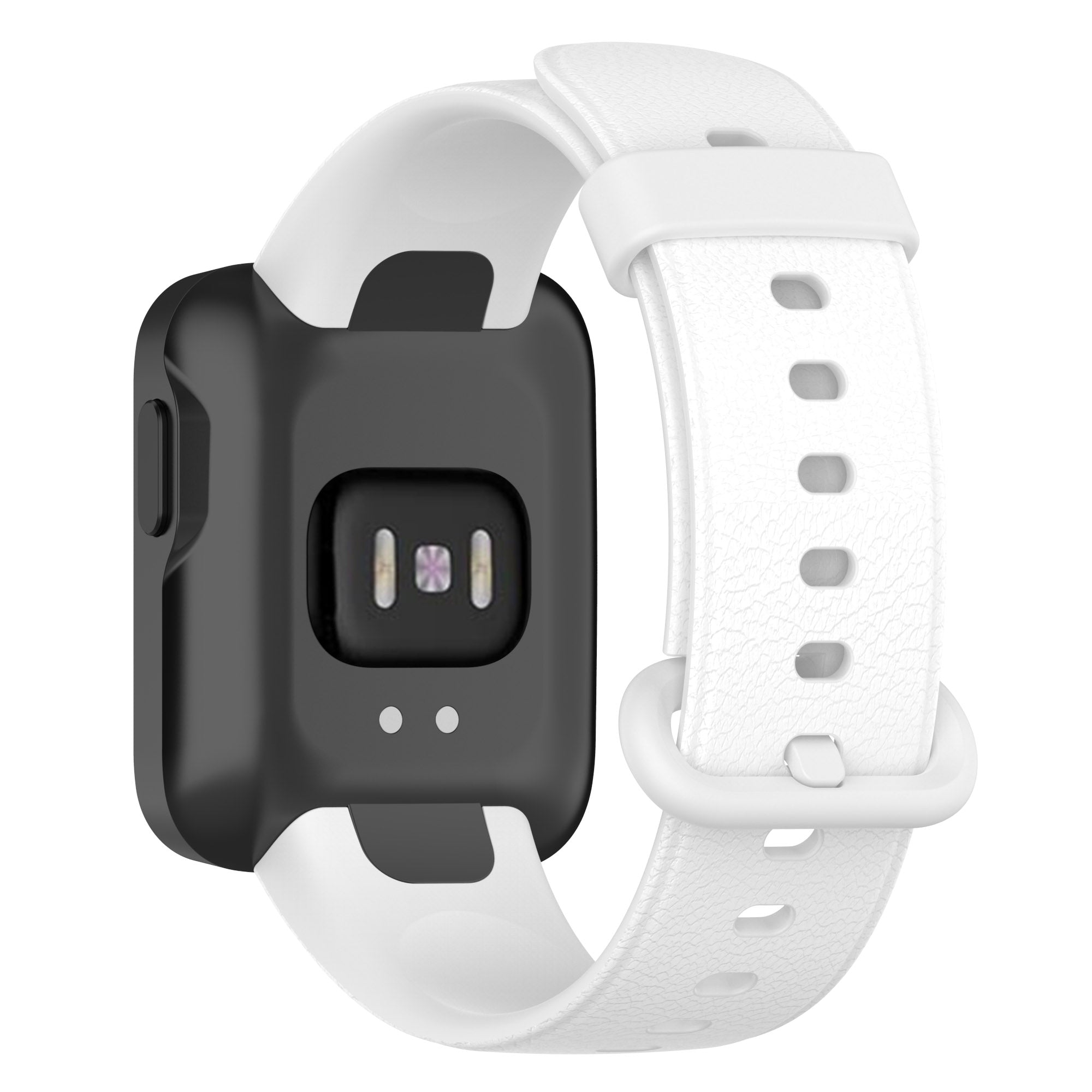 For Xiaomi Redmi Watch Soft Silicone Watch Band Litchi Texture Replacement Wristband Strap Accessories