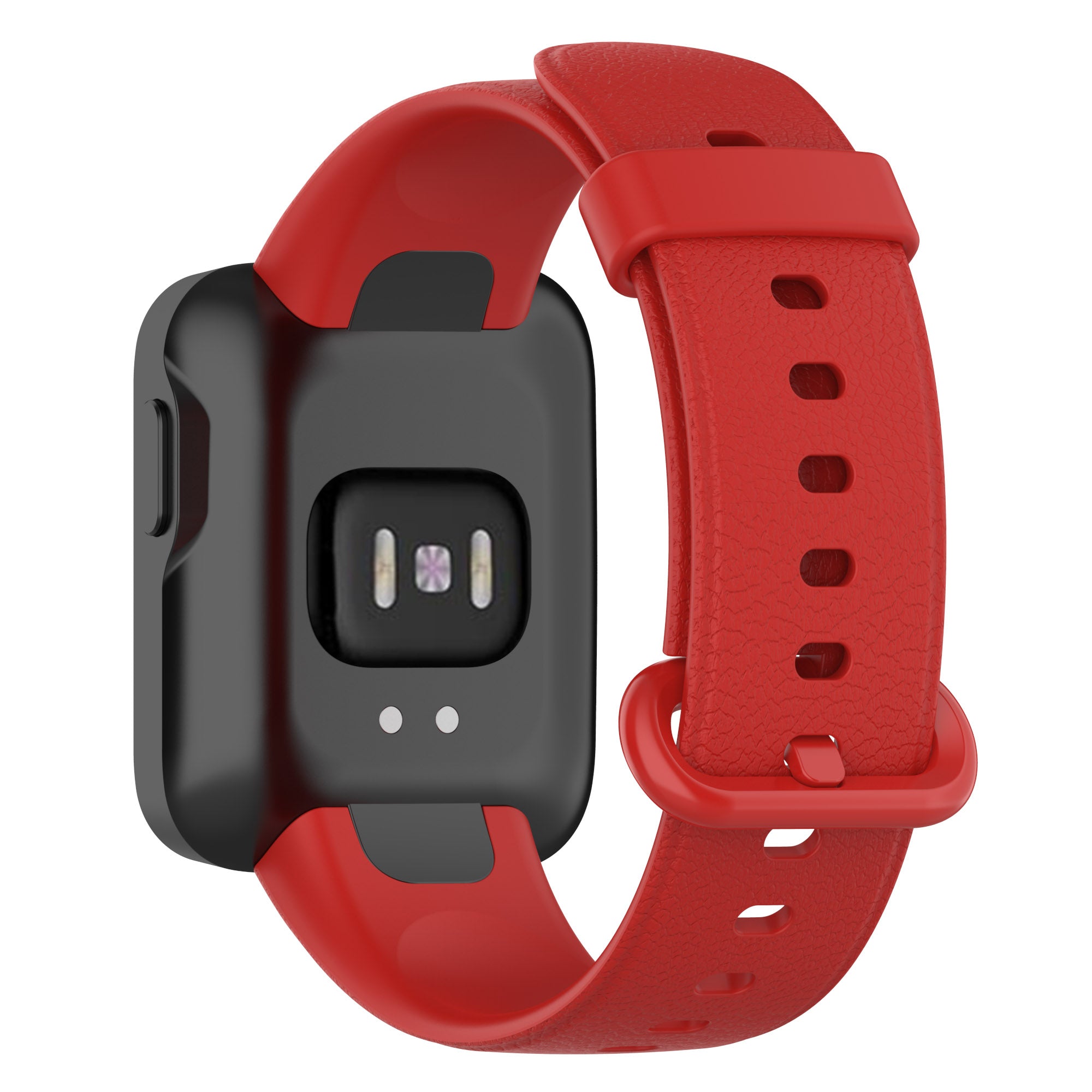 For Xiaomi Redmi Watch Soft Silicone Watch Band Litchi Texture Replacement Wristband Strap Accessories