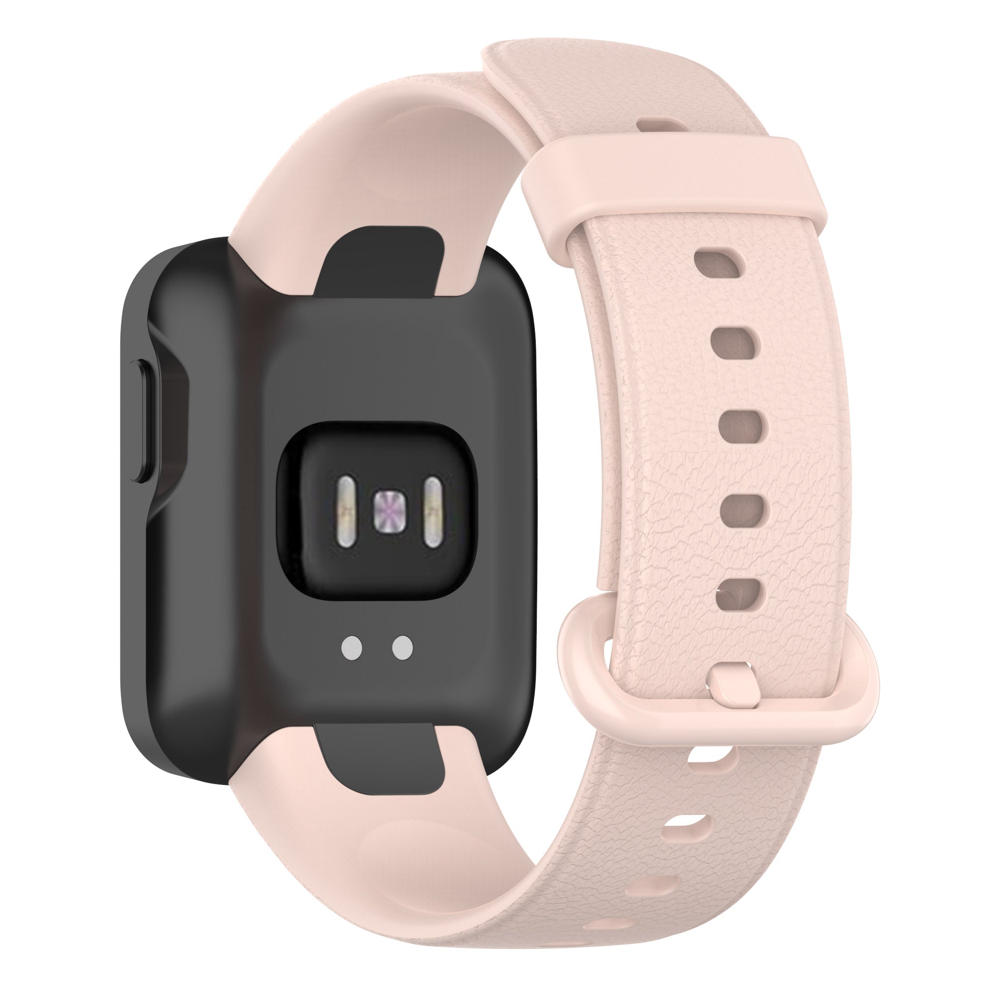 For Xiaomi Redmi Watch Soft Silicone Watch Band Litchi Texture Replacement Wristband Strap Accessories