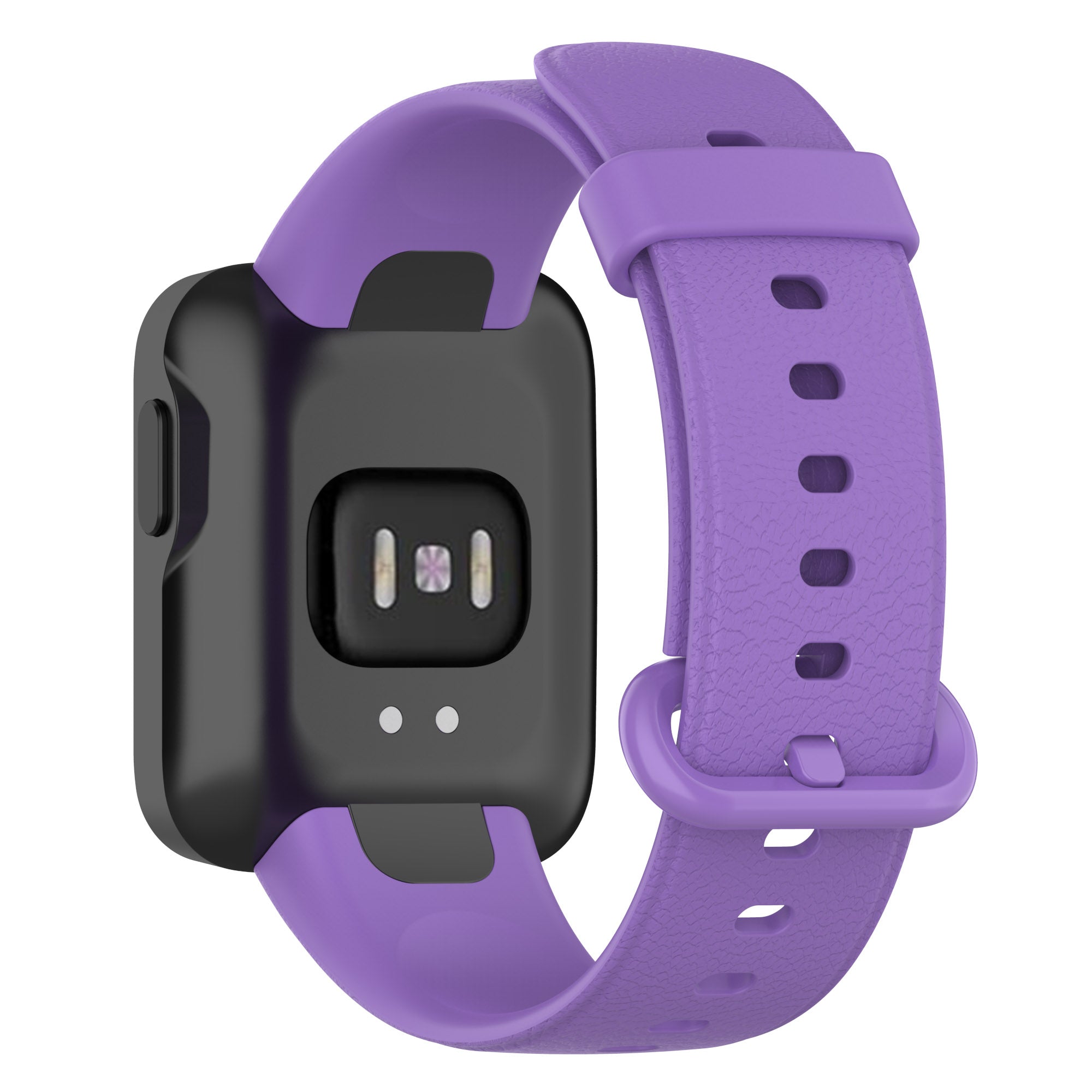 For Xiaomi Redmi Watch Soft Silicone Watch Band Litchi Texture Replacement Wristband Strap Accessories