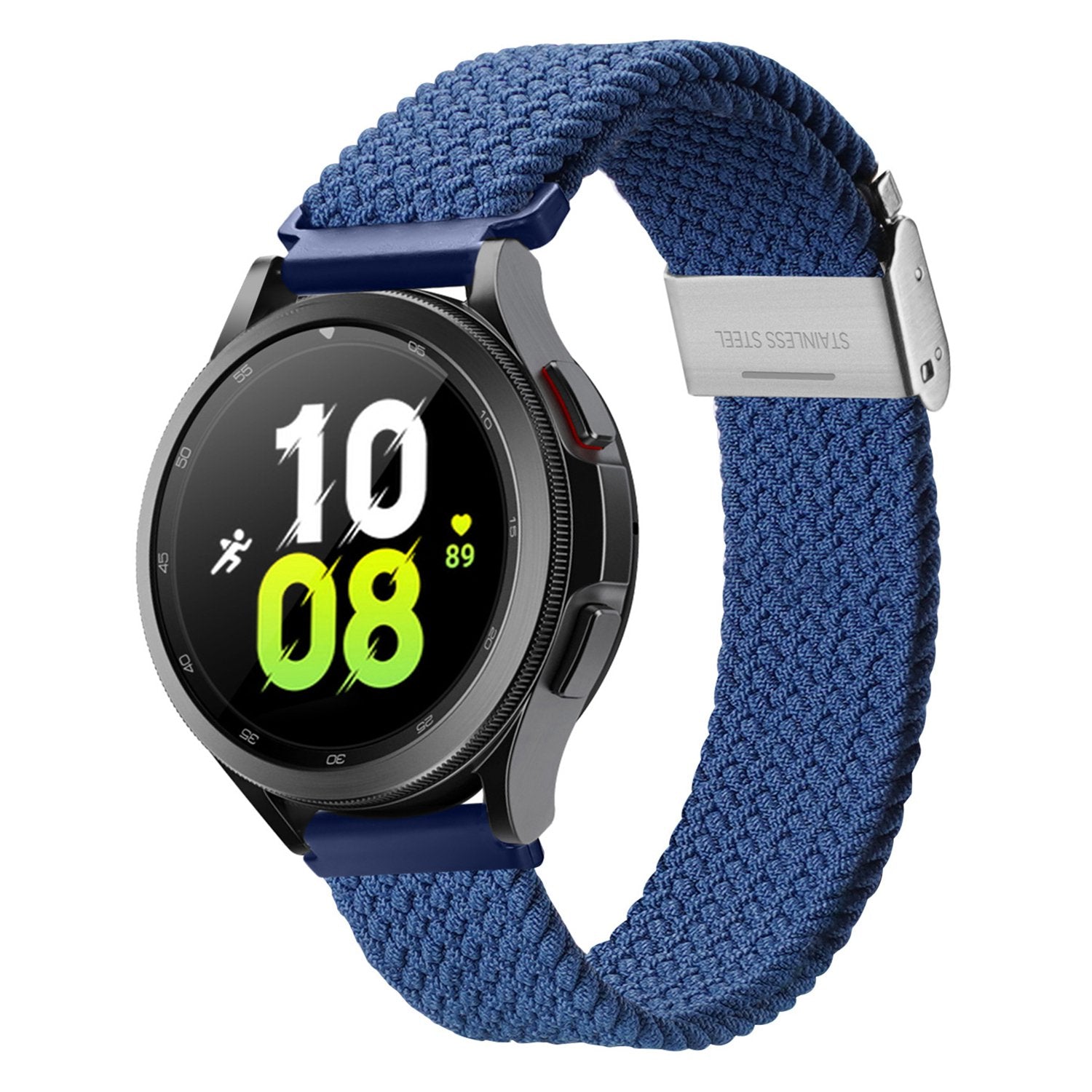 DUX DUCIS For Samsung Galaxy Watch 6 40mm 44mm Watch6 Classic 43mm 47mm Replacement Strap 20mm Elastic Braided Nylon Smartwatch Wrist Band