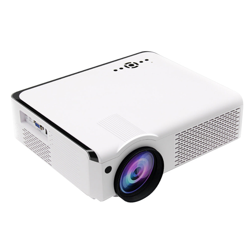 D033 Smart LCD Full HD Projector Portable Home Theater Projector Android WiFi Bluetooth Mobile Phone Projector for Bedroom Living Room