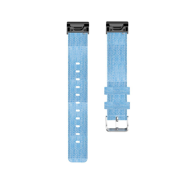 For Garmin Fenix 7S 6S 5S Instinct 2S Breathable Canvas Watch Strap Smart Watch Band with Tool