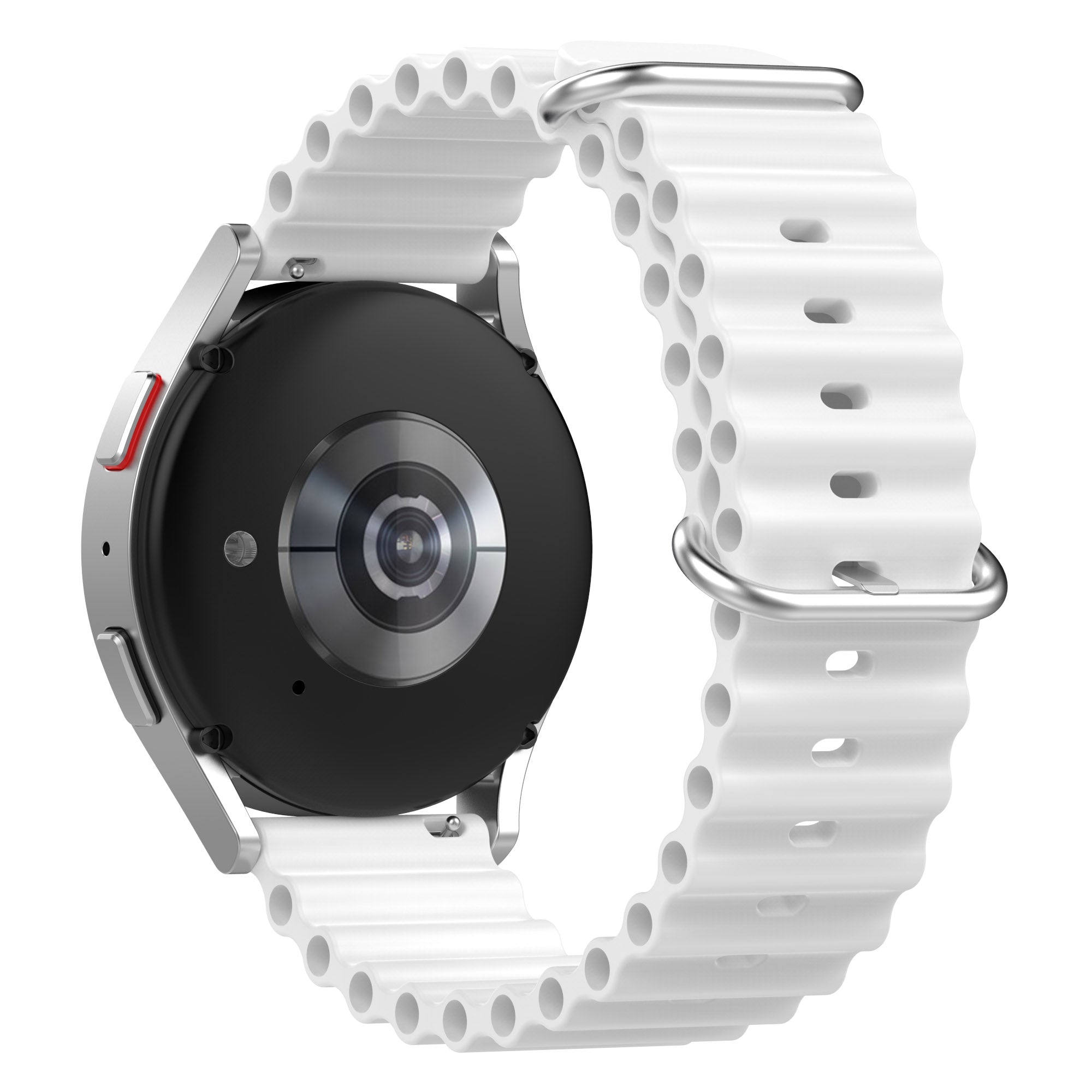 For Xiaomi Watch S1 Active S1 Pro Watch Color Samsung Galaxy Watch 3 45mm Silicone Ocean Strap 22mm Sport Watch Band with Adjustable Buckle Loop