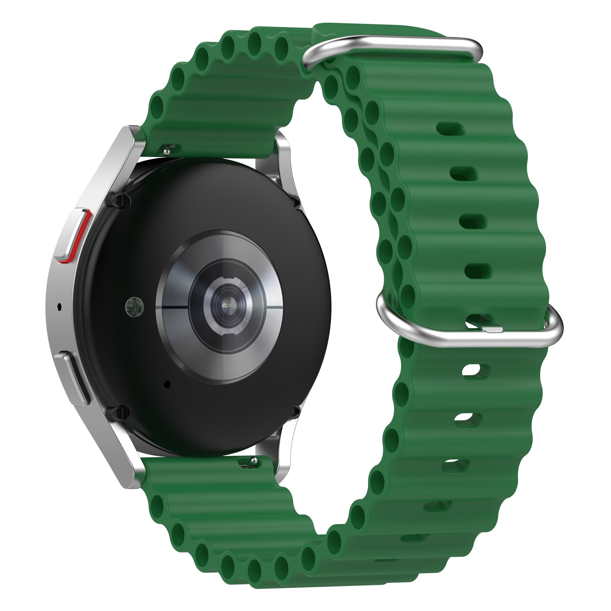 For Xiaomi Watch S1 Active S1 Pro Watch Color Samsung Galaxy Watch 3 45mm Silicone Ocean Strap 22mm Sport Watch Band with Adjustable Buckle Loop