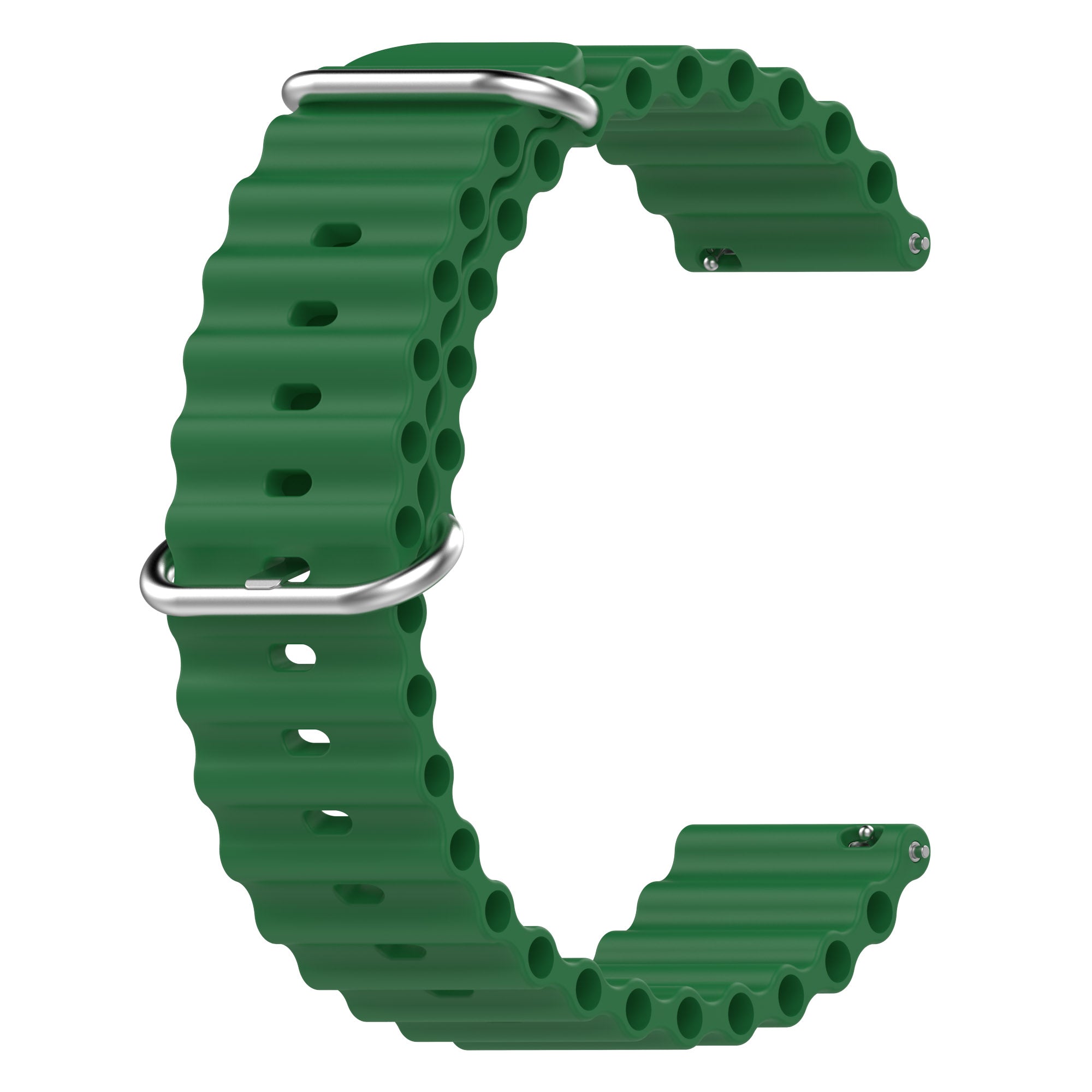 For Xiaomi Watch S1 Active S1 Pro Watch Color Samsung Galaxy Watch 3 45mm Silicone Ocean Strap 22mm Sport Watch Band with Adjustable Buckle Loop