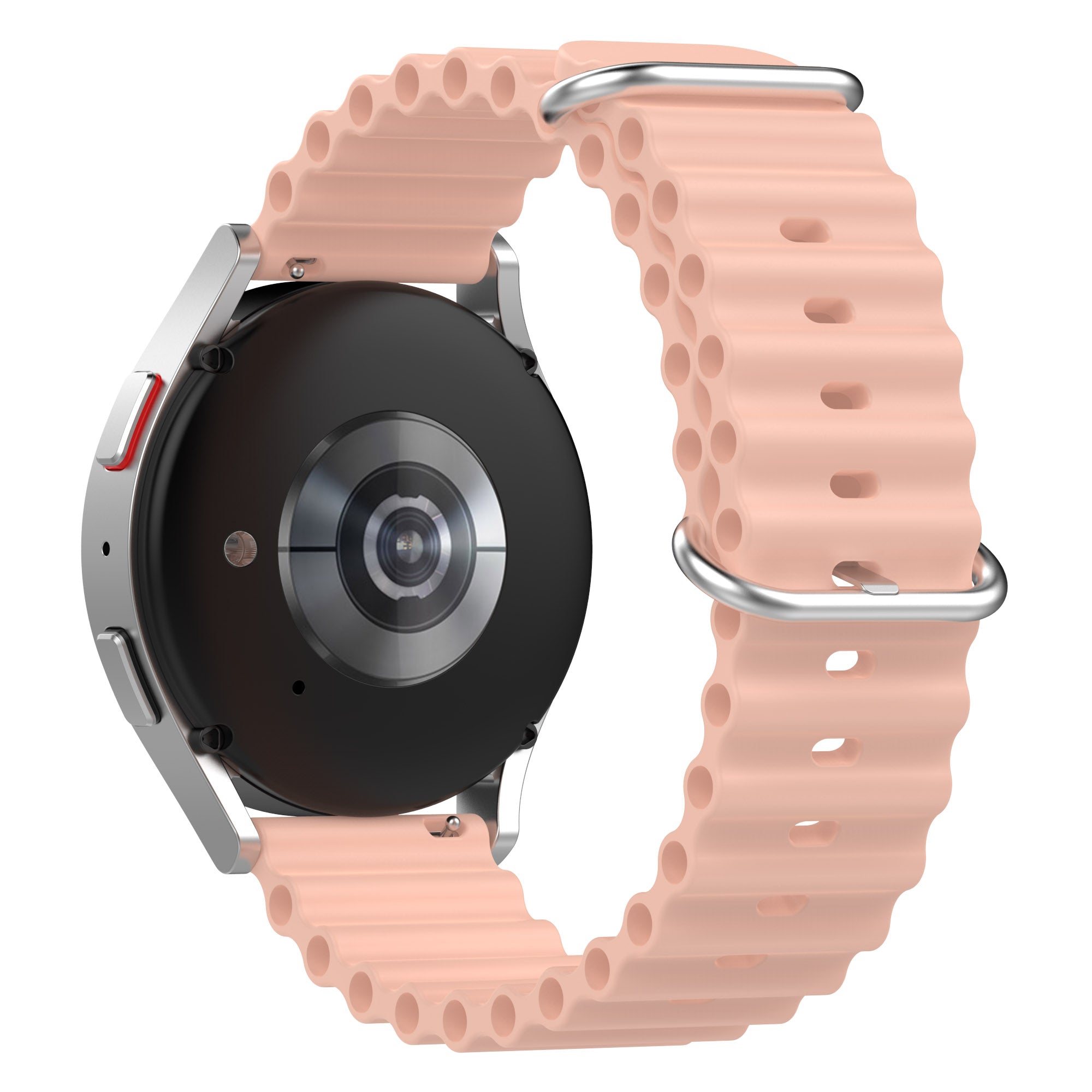 For Xiaomi Watch S1 Active S1 Pro Watch Color Samsung Galaxy Watch 3 45mm Silicone Ocean Strap 22mm Sport Watch Band with Adjustable Buckle Loop