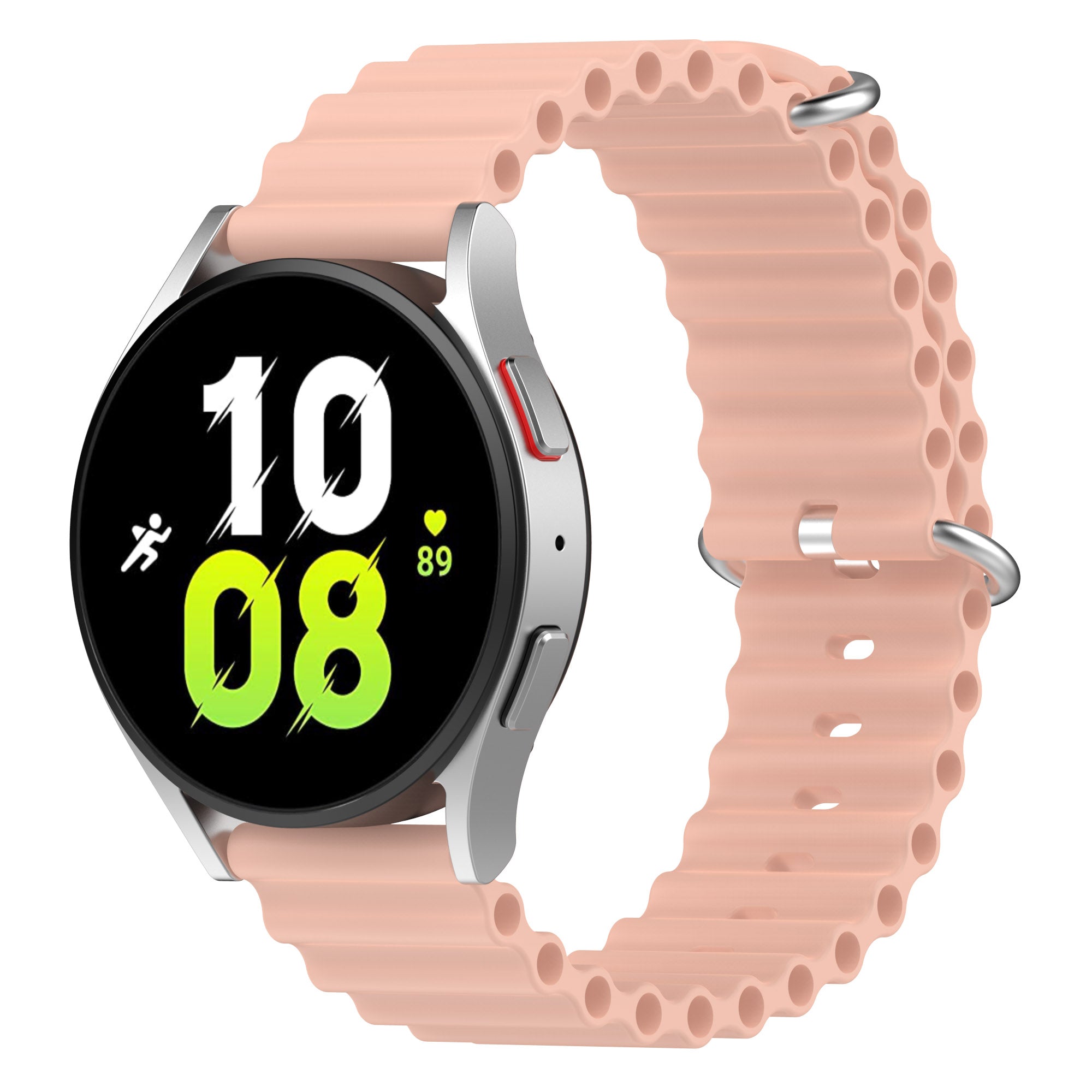 For Xiaomi Watch S1 Active S1 Pro Watch Color Samsung Galaxy Watch 3 45mm Silicone Ocean Strap 22mm Sport Watch Band with Adjustable Buckle Loop