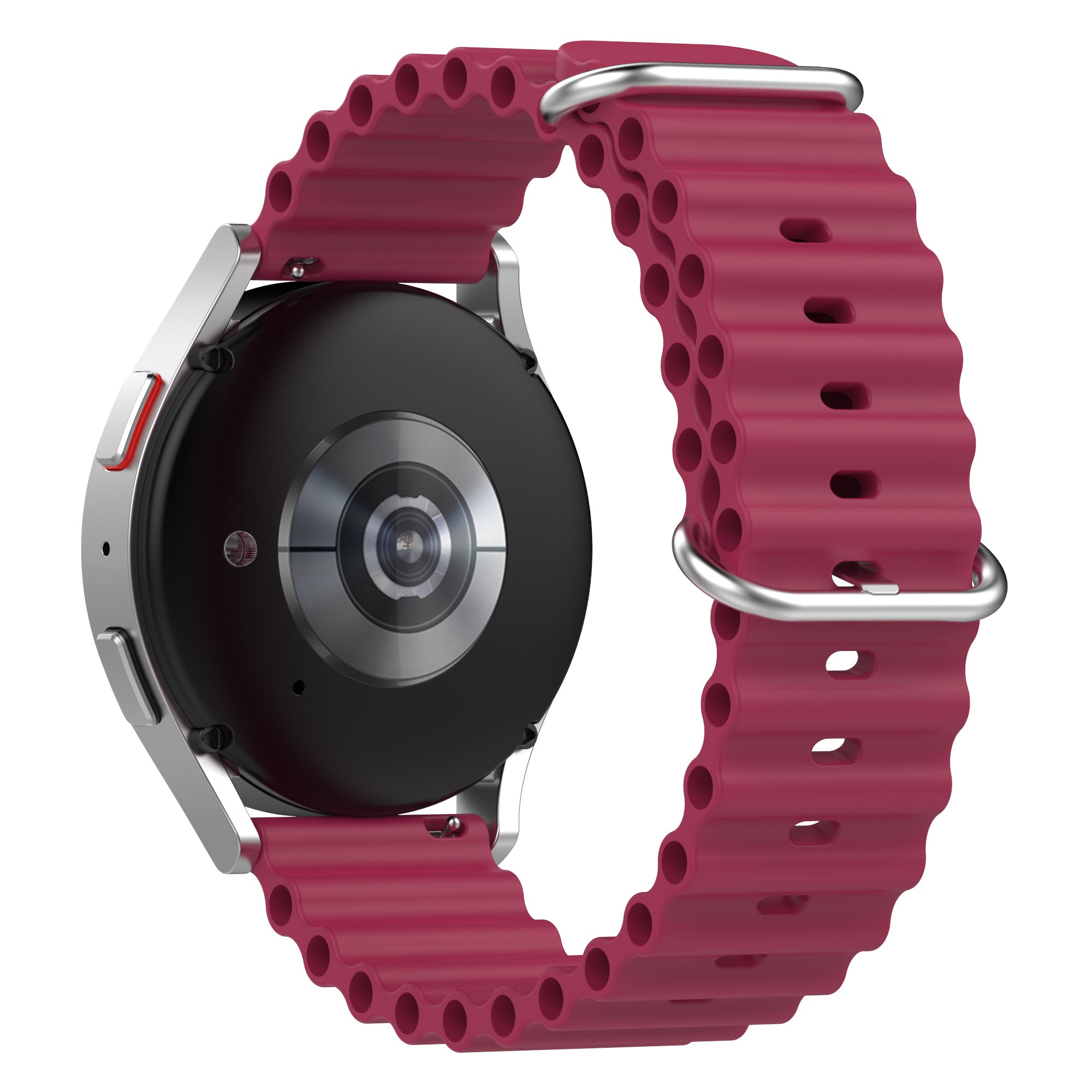 For Xiaomi Watch S1 Active S1 Pro Watch Color Samsung Galaxy Watch 3 45mm Silicone Ocean Strap 22mm Sport Watch Band with Adjustable Buckle Loop