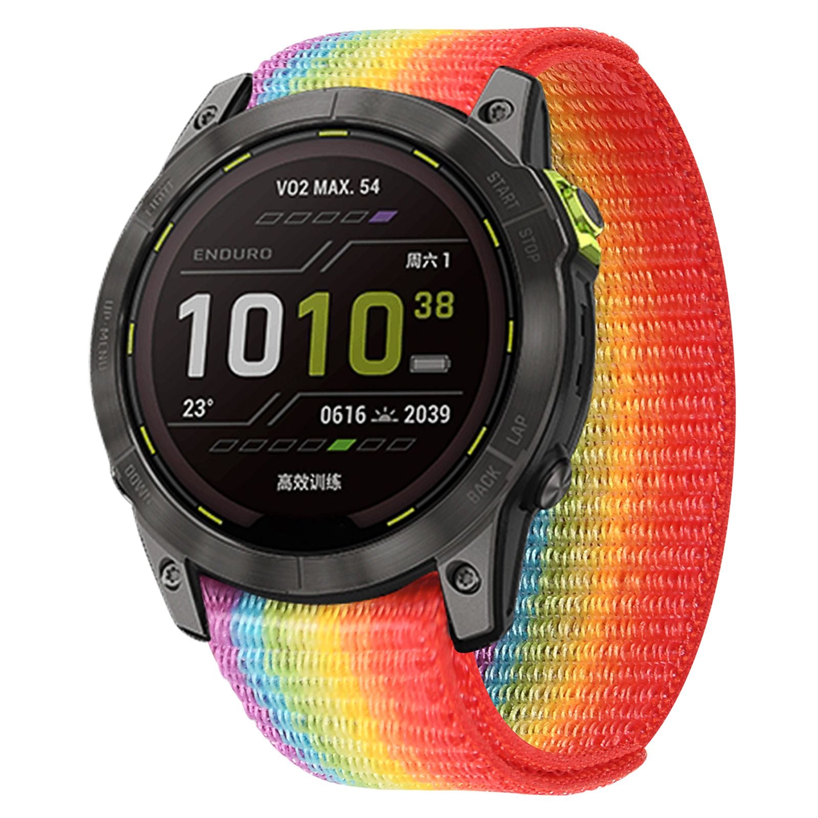 For Garmin Tactix 7 Pro Fenix 7X 6X Pro Replacement Nylon Watch Band 26mm Adjustable Magic Tape Wrist Strap