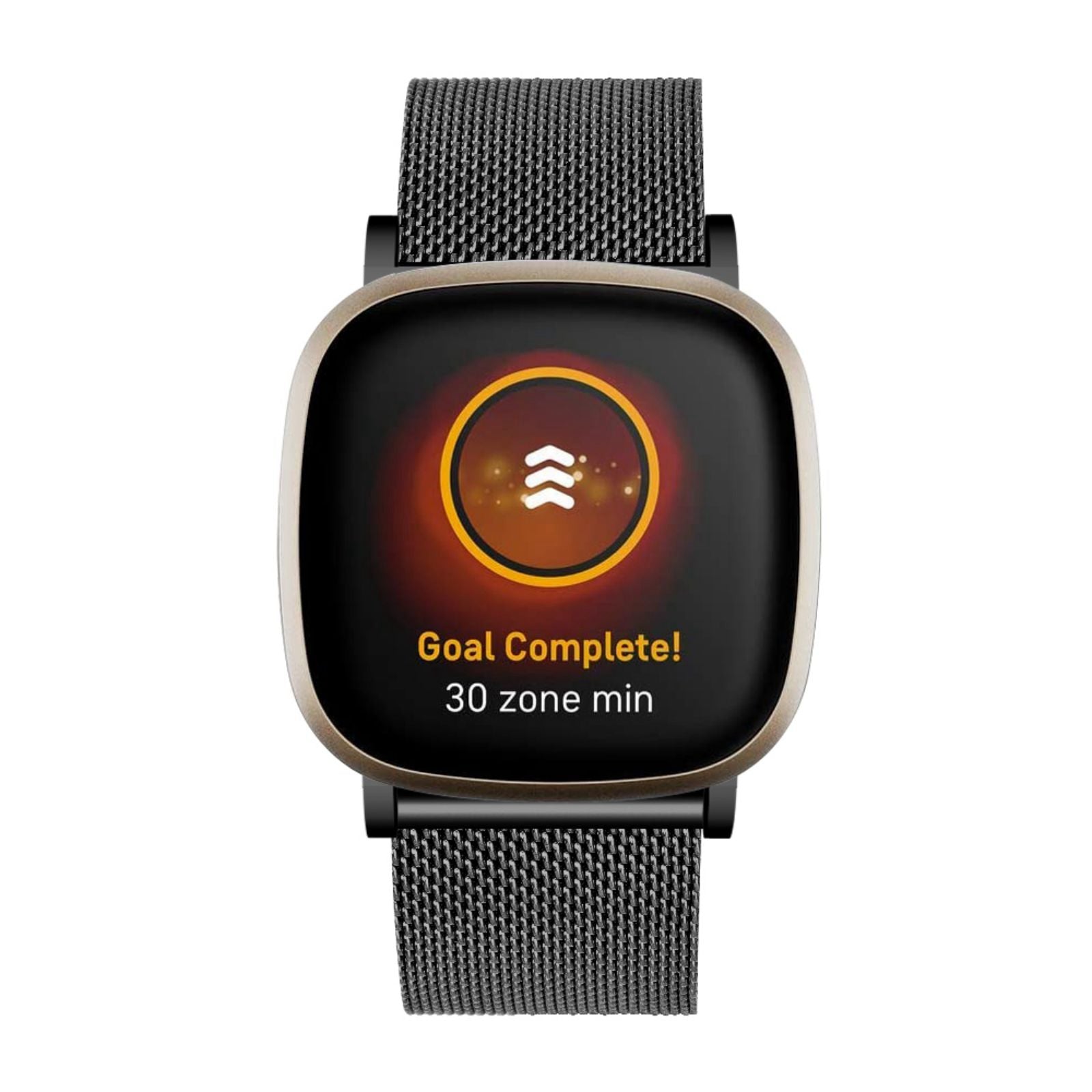 For Fitbit Versa 4 Sense 2 Adjustable Milanese Watchband Metal Watch Strap with Buckle