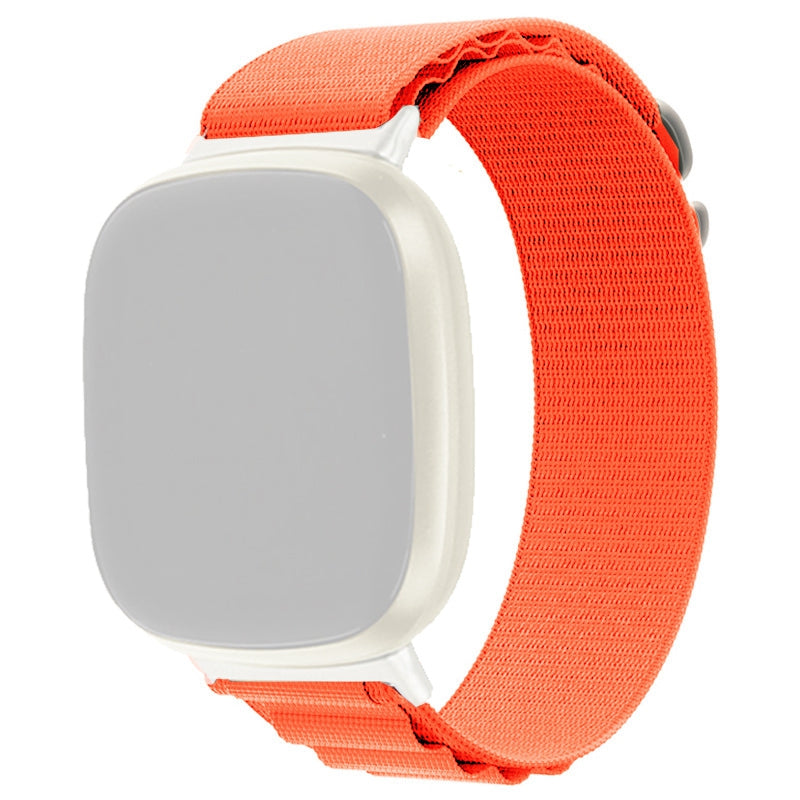 For Fitbit Versa 3 Sense Replacement Breathable Nylon Smartwatch Band Adjustable Wrist Strap