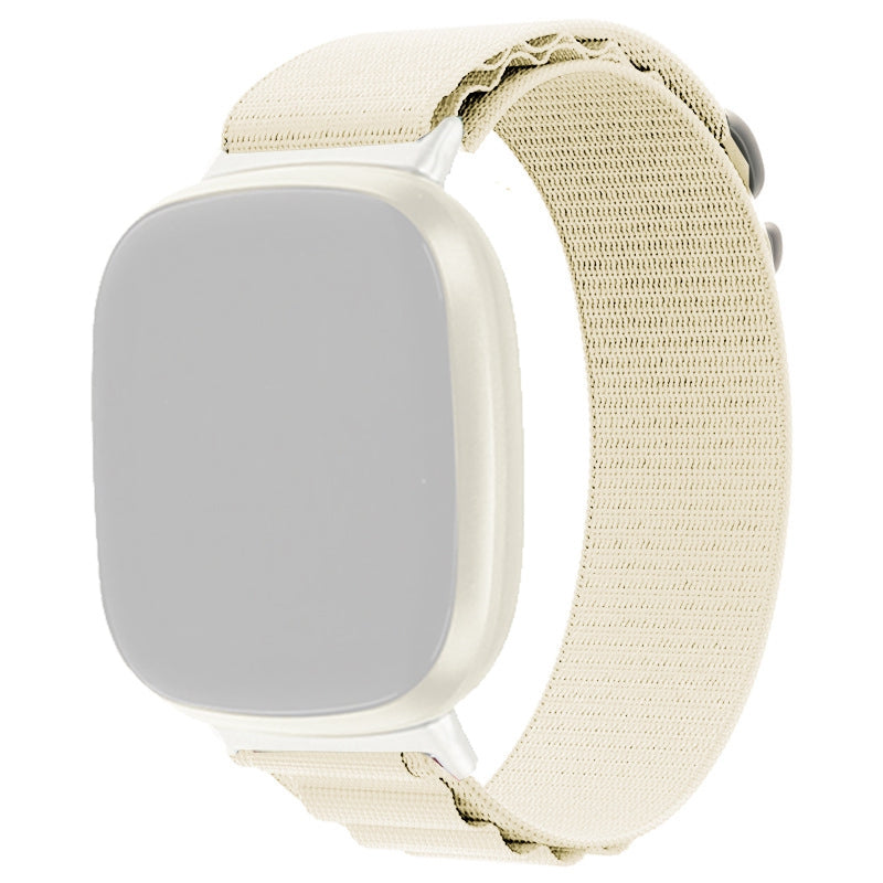 For Fitbit Versa 3 Sense Replacement Breathable Nylon Smartwatch Band Adjustable Wrist Strap