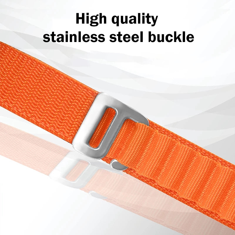 For Fitbit Versa 3 Sense Replacement Breathable Nylon Smartwatch Band Adjustable Wrist Strap