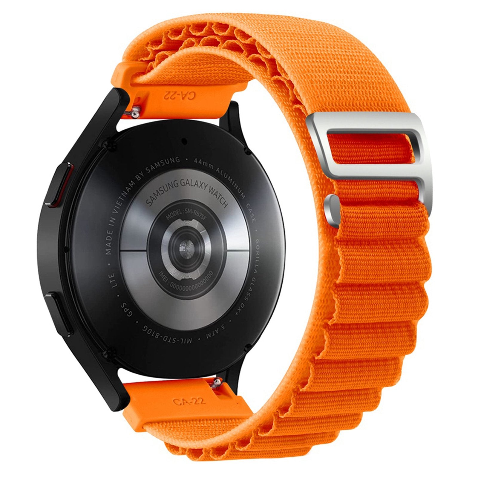 For Garmin Forerunner 255S Venu 2S Stylish Nylon Wrist Band 18mm Universal Adjustable Smartwatch Strap