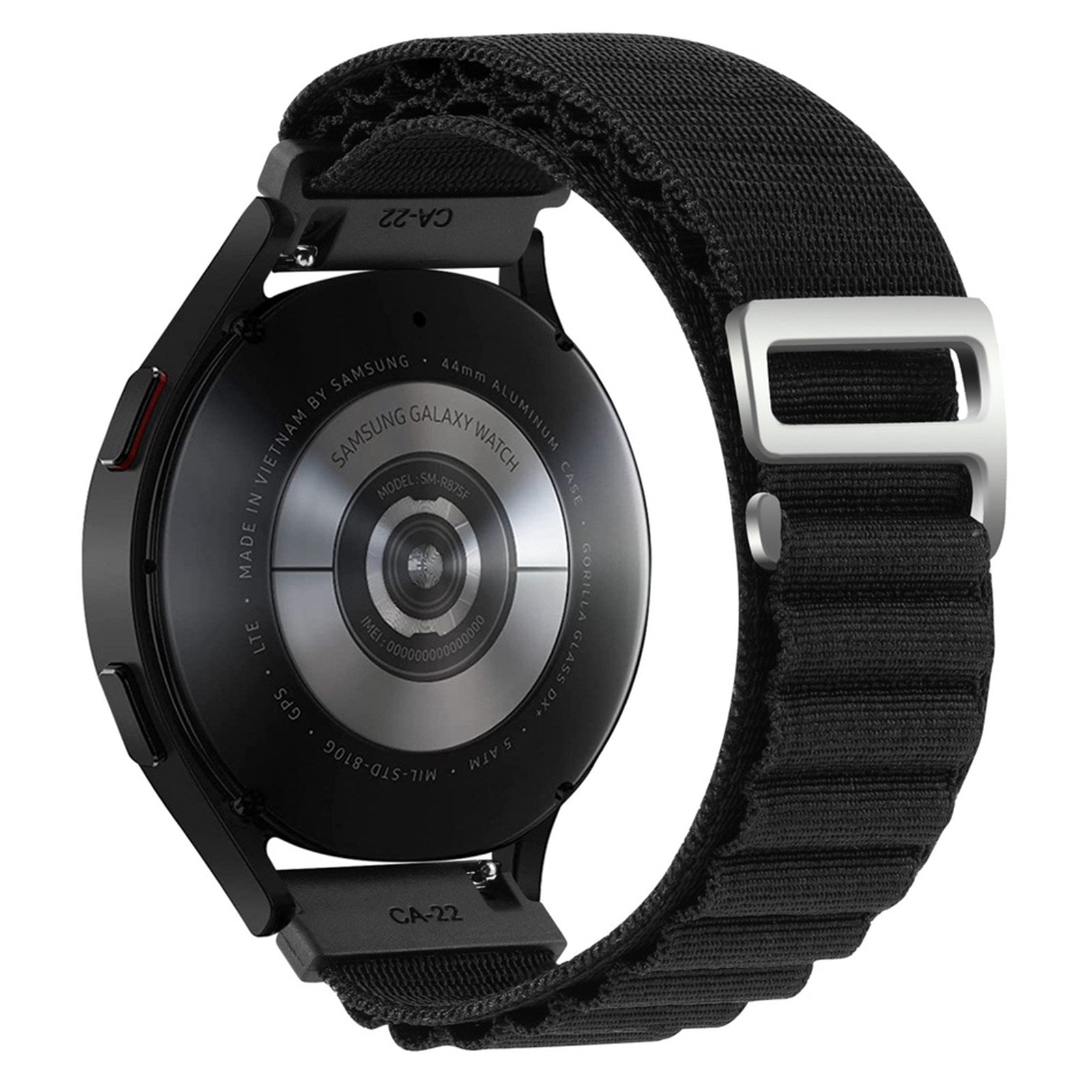 For Garmin Forerunner 255S Venu 2S Stylish Nylon Wrist Band 18mm Universal Adjustable Smartwatch Strap