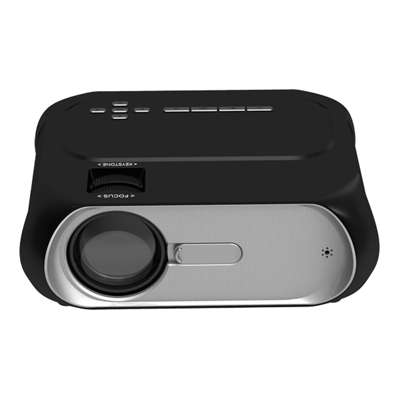 T7 Full HD 1080P LED Projector Home Cinema Theater Beamer Support HD Video USB VGA AV Input (Multimedia Version)