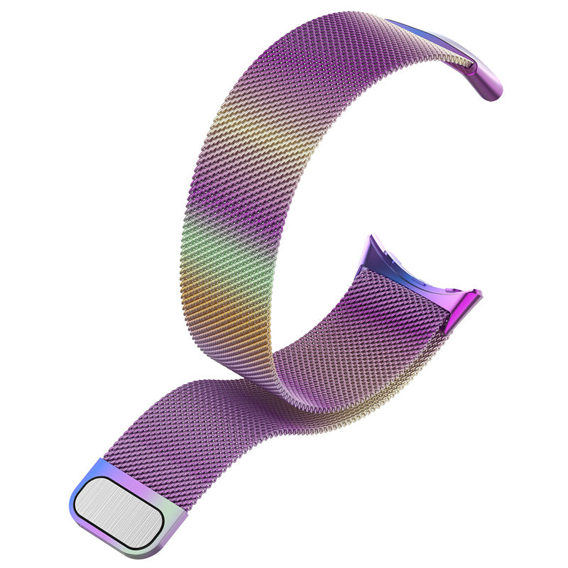 For Google Pixel Watch 2 Pixel Watch Metal Milanese Replacement Adjustable Watch Band Breathable Mesh Wrist Band