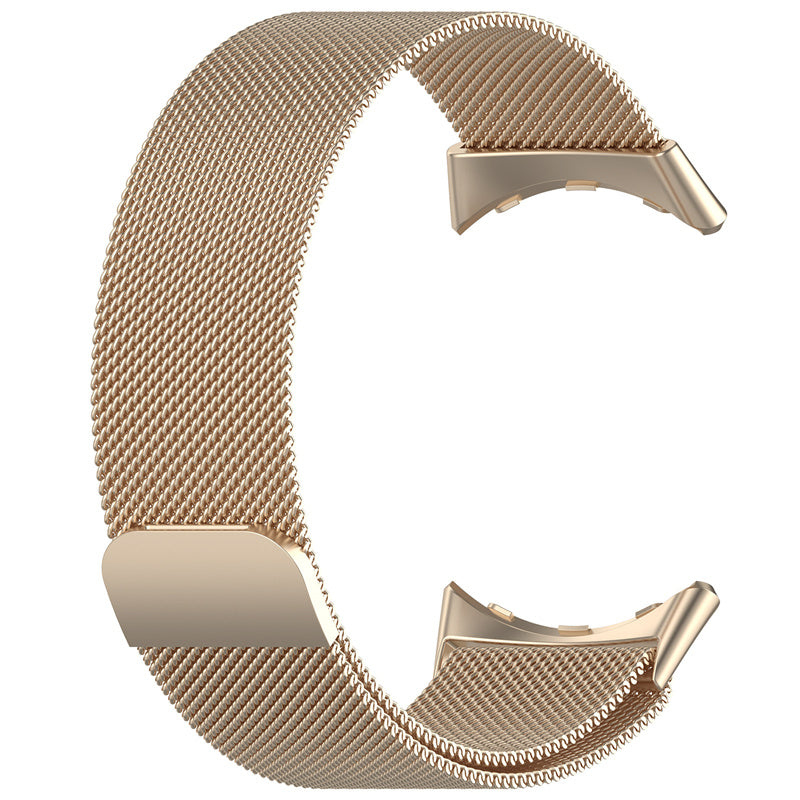 For Google Pixel Watch 2 Pixel Watch Metal Milanese Replacement Adjustable Watch Band Breathable Mesh Wrist Band