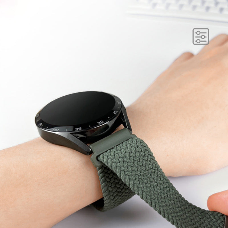 For Google Pixel Watch 2 Pixel Watch Buckle Design Nylon Watchband Smart Bracelet Adjustable Strap Breathable Band