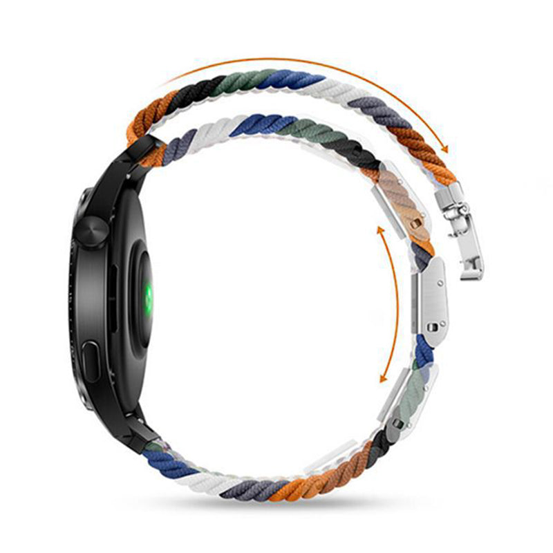 For Google Pixel Watch 2 Pixel Watch Buckle Design Nylon Watchband Smart Bracelet Adjustable Strap Breathable Band