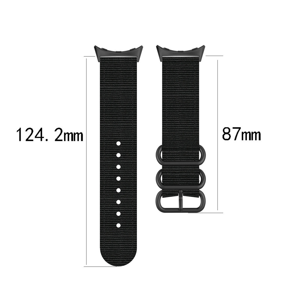 For Google Pixel Watch 2 Pixel Watch Nylon Strap Adjustable Watchband Smart Bracelet Breathable Band with Loop Buckle for Women Men