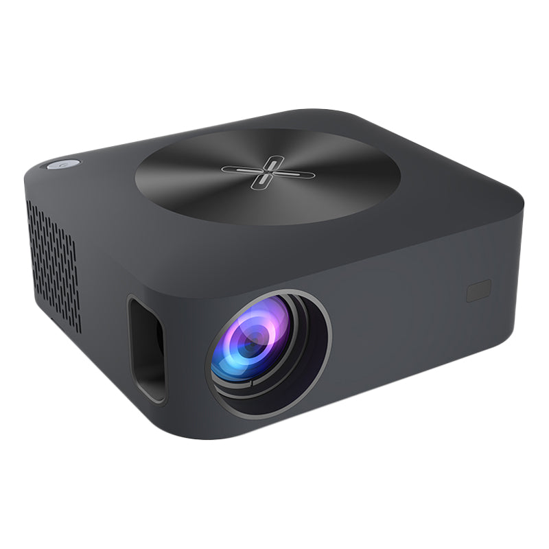 H29 1080P HD Projector Home Theater Projector with HD USB Audio Interface for Office Conference (No Battery)