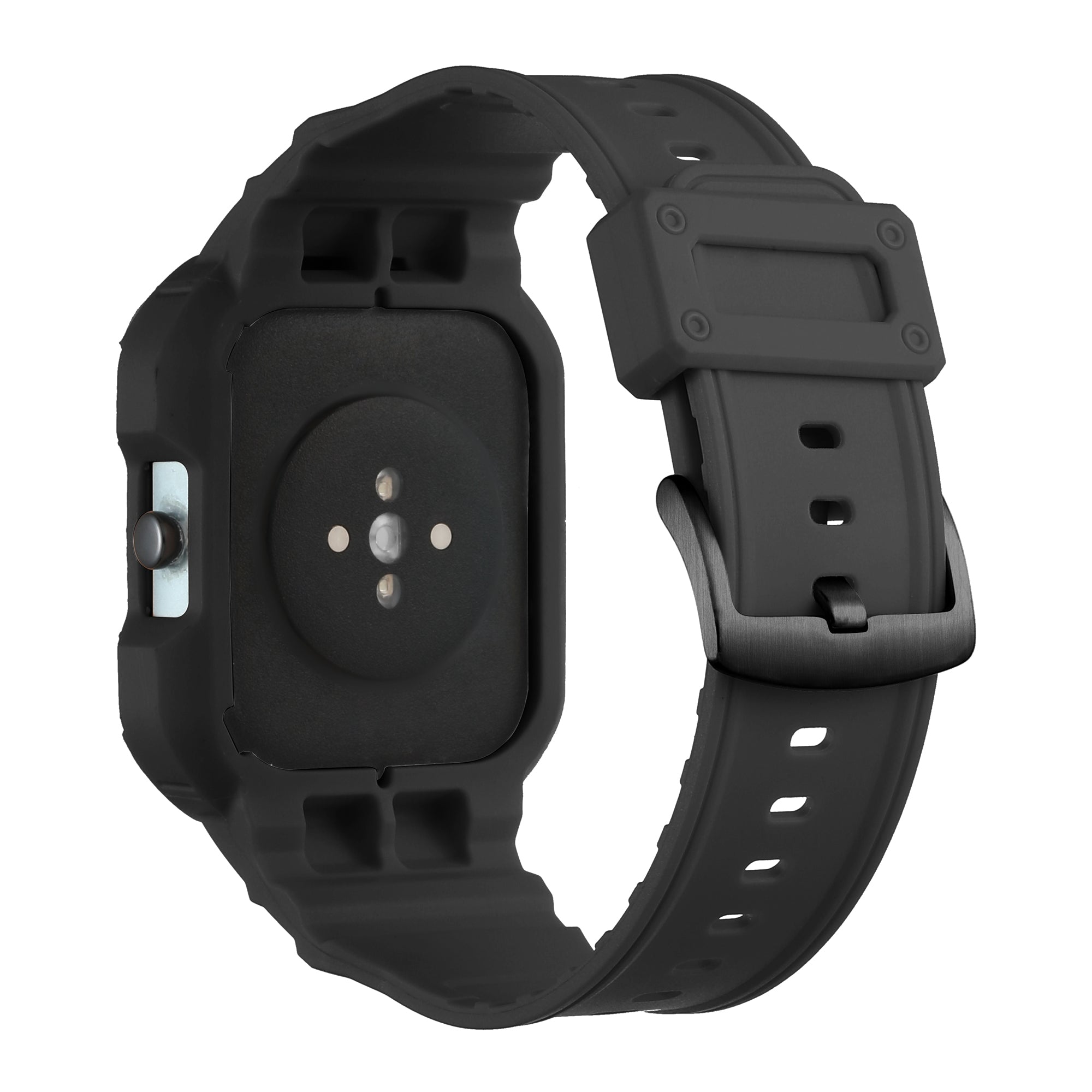 For Huami Amazfit GTS 1 2 3 4 One-piece Soft Silicone Replacement Watch Strap with Watch Case