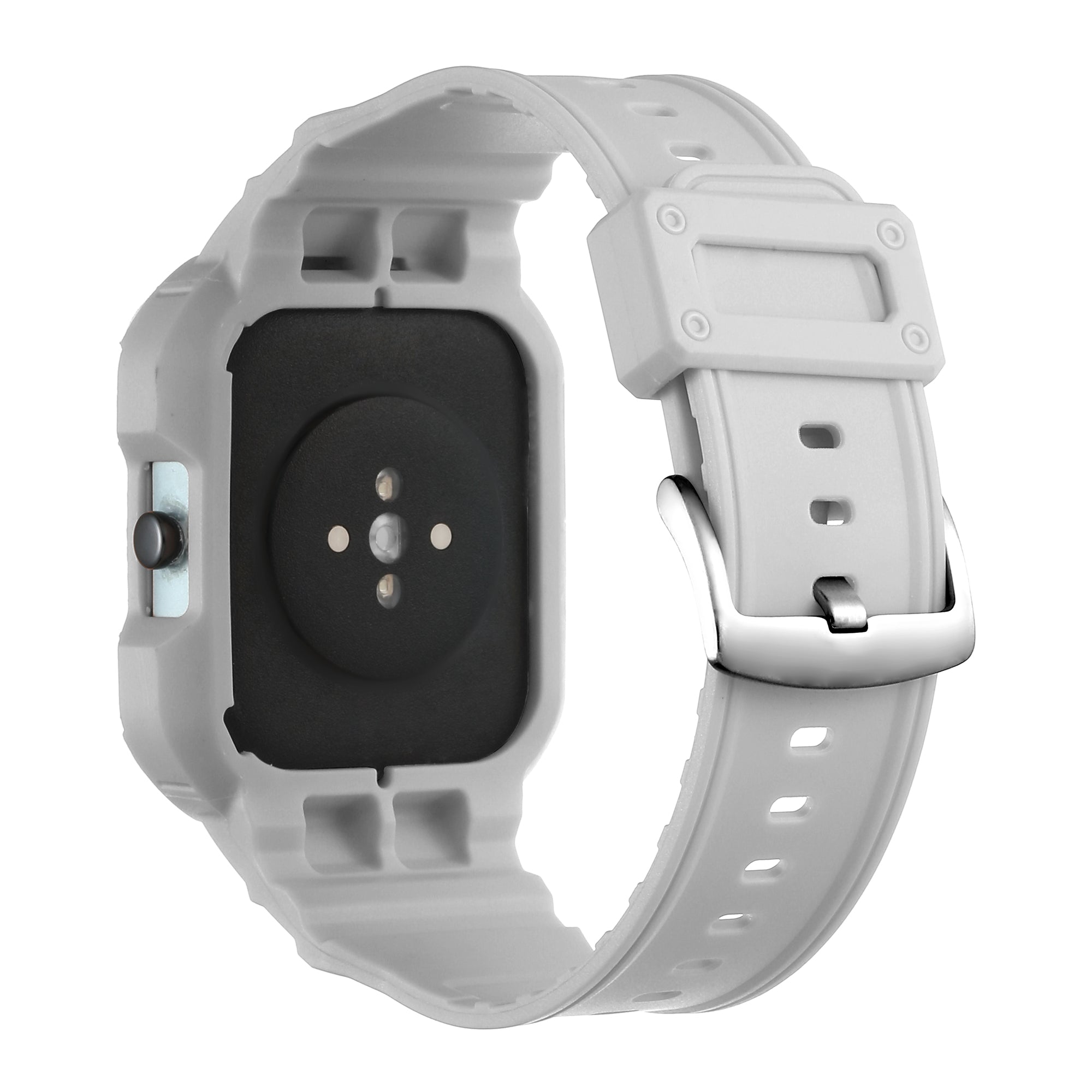 For Huami Amazfit GTS 1 2 3 4 One-piece Soft Silicone Replacement Watch Strap with Watch Case