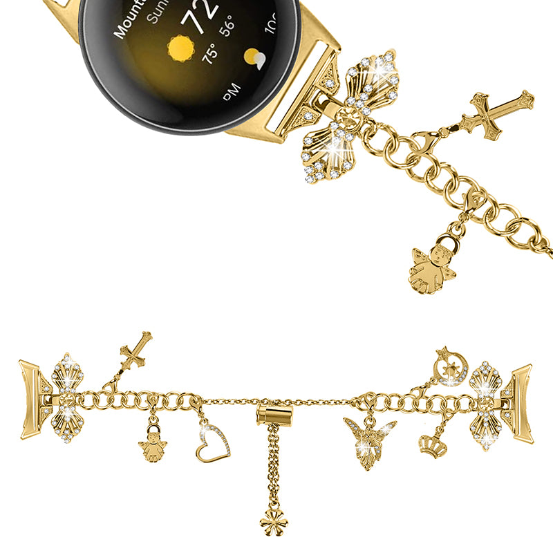 For Google Pixel Watch 2 Pixel Watch Adjustable Bracelet Watch Strap Replacement DIY Smartwatch Chain Strap