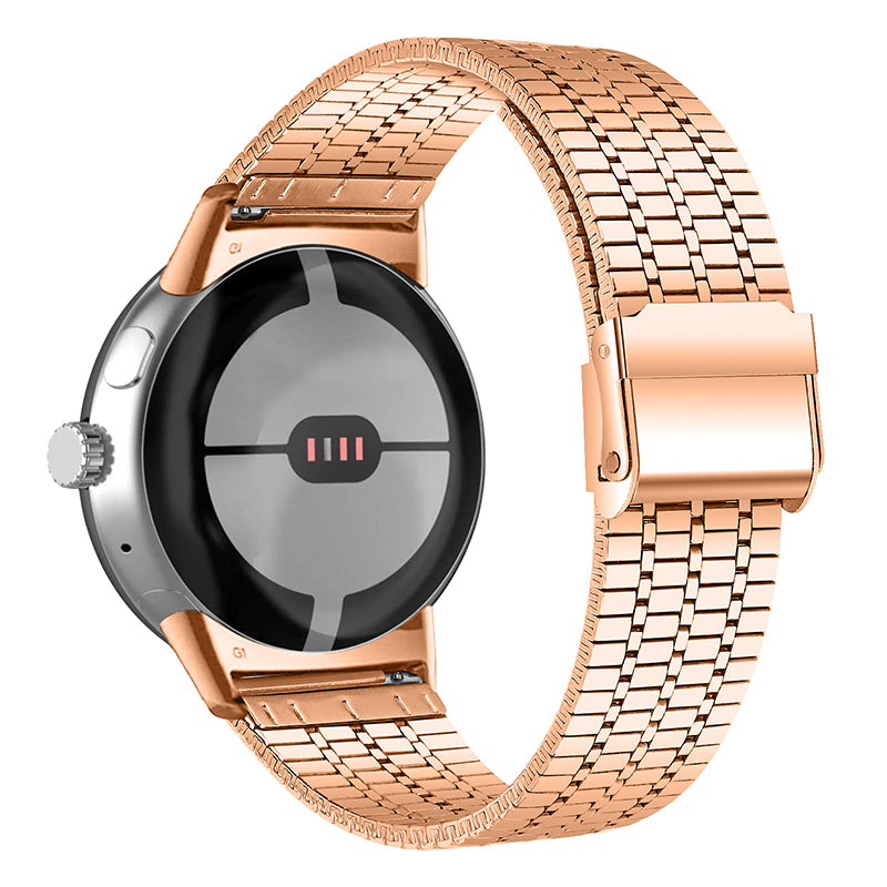 Metal Watch Strap for Google Pixel Watch 2 Pixel Watch Dual Buckle Design Watch Band