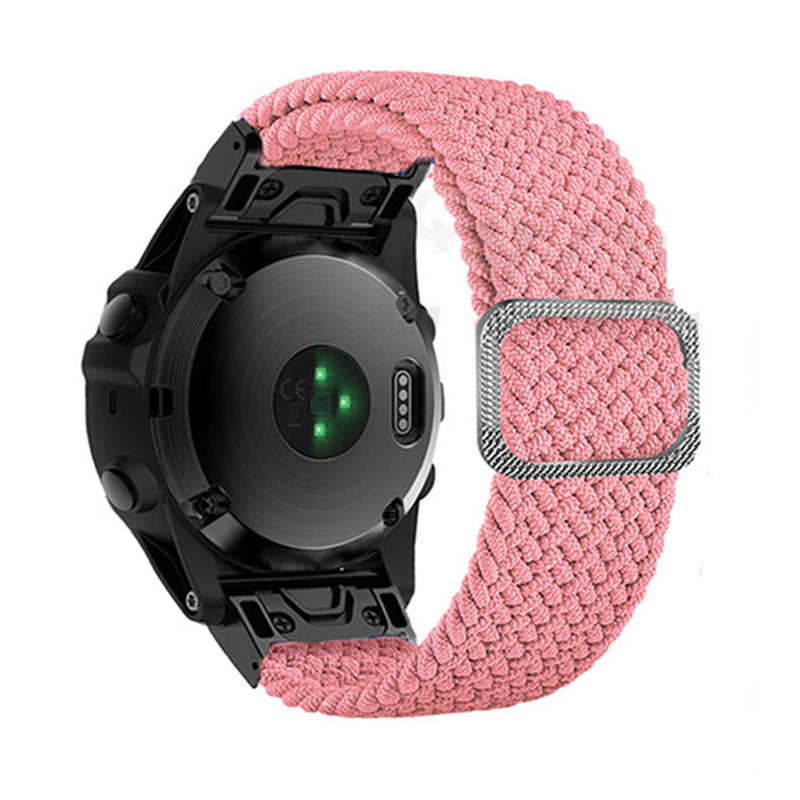 For Garmin Fenix 7 Epix Instinct 2 Approach S62 Fenix 5 Nylon Strap 22mm Smart Watch Band with Buckle