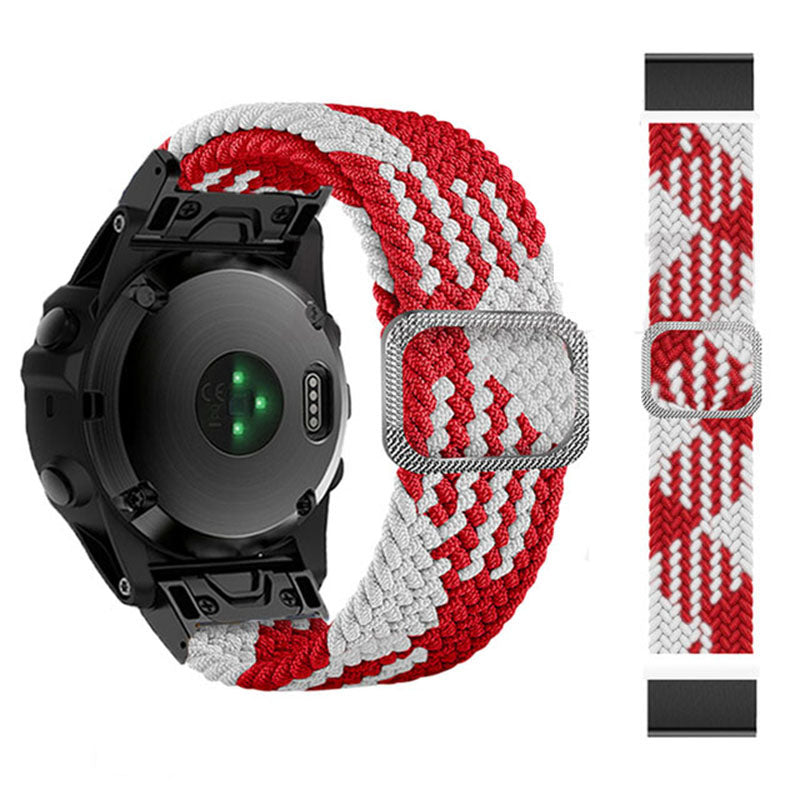 For Garmin Fenix 7 Epix Instinct 2 Approach S62 Fenix 5 Nylon Strap 22mm Smart Watch Band with Buckle