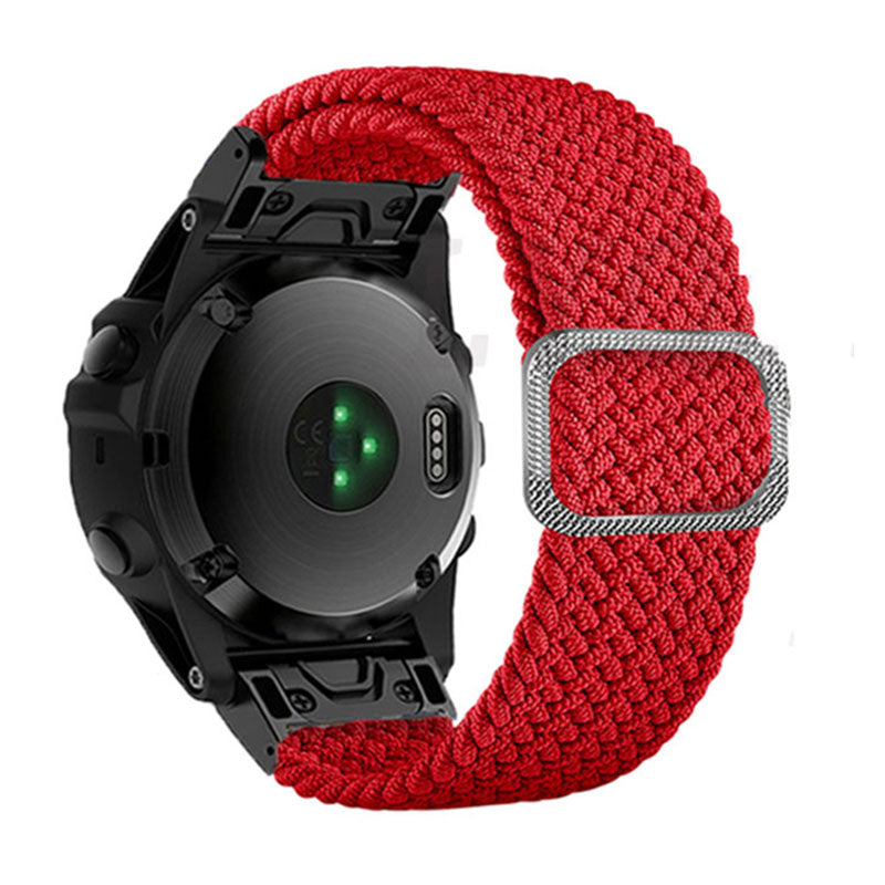 For Garmin Fenix 7 Epix Instinct 2 Approach S62 Fenix 5 Nylon Strap 22mm Smart Watch Band with Buckle