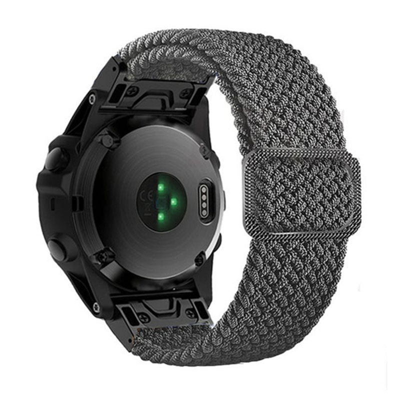 For Garmin Fenix 7 Epix Instinct 2 Approach S62 Fenix 5 Nylon Strap 22mm Smart Watch Band with Buckle