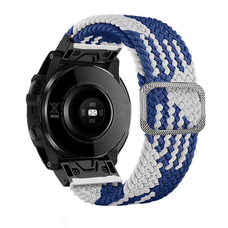 For Garmin Fenix 7 Epix Instinct 2 Approach S62 Fenix 5 Nylon Strap 22mm Smart Watch Band with Buckle