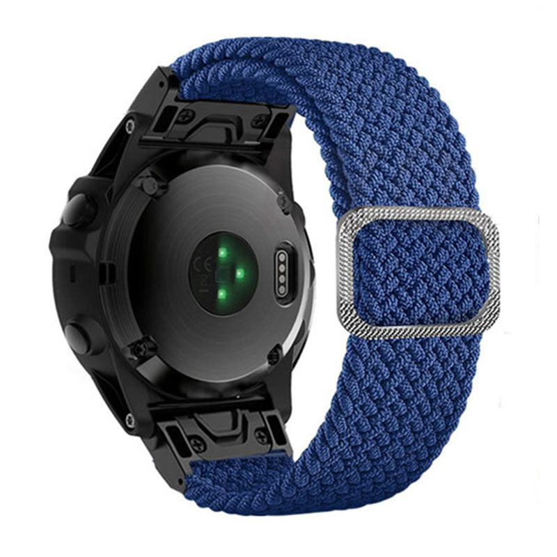 For Garmin Fenix 7 Epix Instinct 2 Approach S62 Fenix 5 Nylon Strap 22mm Smart Watch Band with Buckle