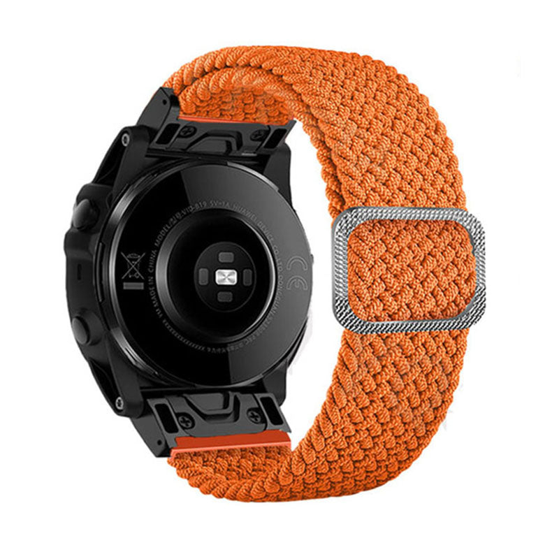 For Garmin Fenix 7 Epix Instinct 2 Approach S62 Fenix 5 Nylon Strap 22mm Smart Watch Band with Buckle