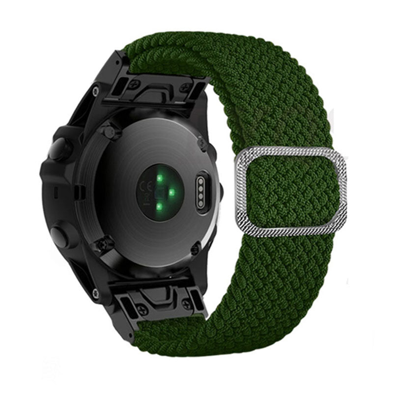 For Garmin Fenix 7 Epix Instinct 2 Approach S62 Fenix 5 Nylon Strap 22mm Smart Watch Band with Buckle